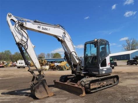 bobcat e80 mini excavator aux hydraulics cab heat a c|bobcat weight chart.